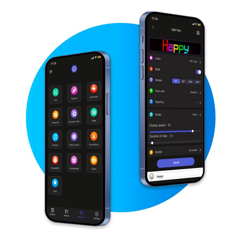 APP control showcase